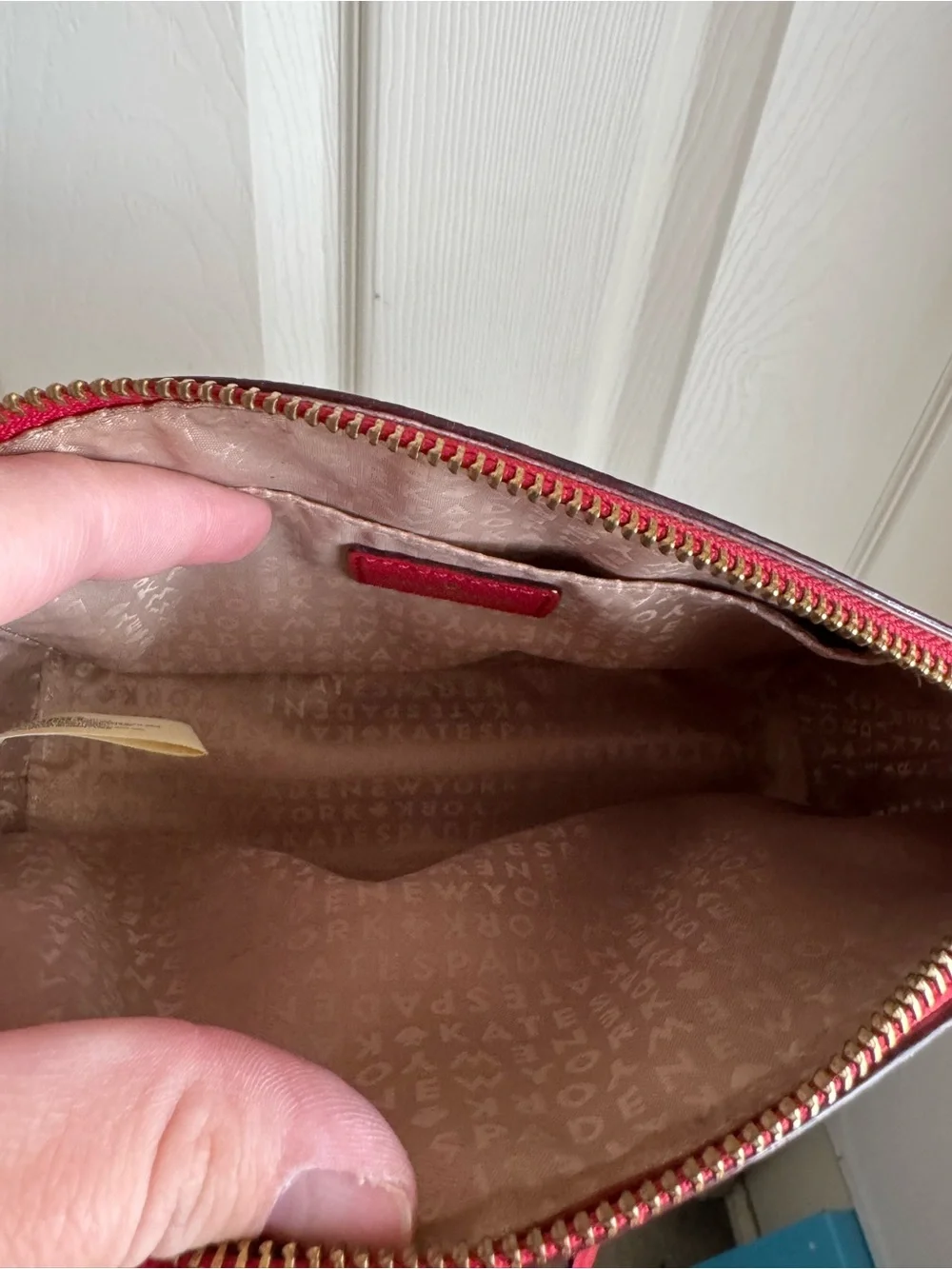 Kate Spade Red Crossbody Purse